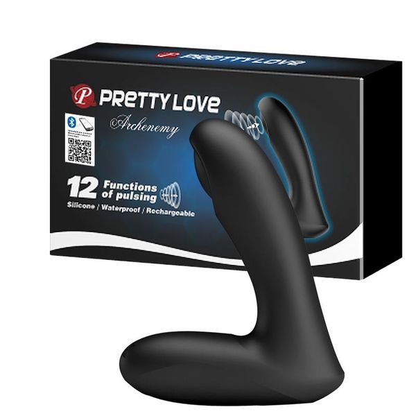 Masażer prostaty Pretty Love Archemeny, 12,1 cm (czarny) 11641 zdjęcie