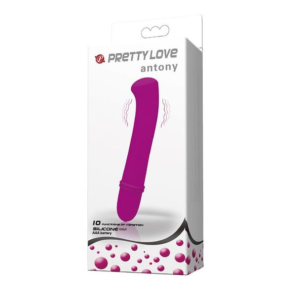 Wibrator do punktu G Pretty Love Antony, 12 cm (fioletowy) 7634 zdjęcie