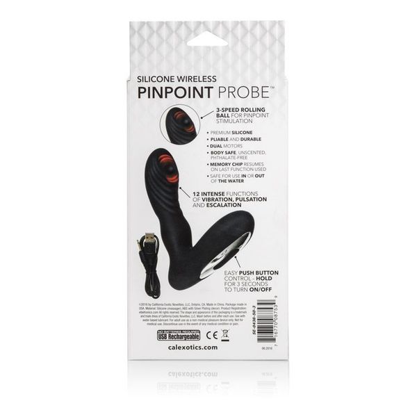 Стимулятор простаты Wireless Pinpoint Probe, 12,7 см (черный) 5402 фото