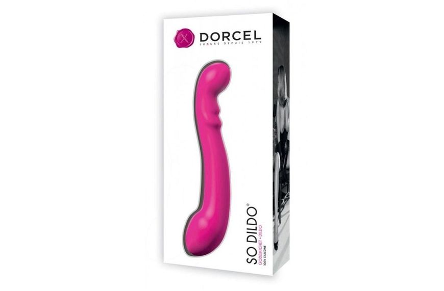 Dildo dwustronne Dorcel So V2, 22,4 cm (fuksja) 12802 zdjęcie