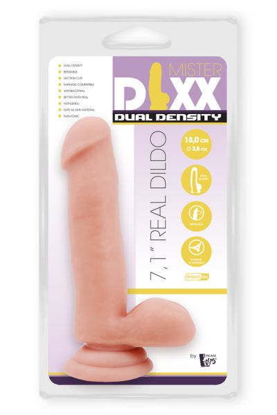 Dildo DreamToys Mr.Dixx, 18 cm (w kolorze cielistym) 11704 zdjęcie