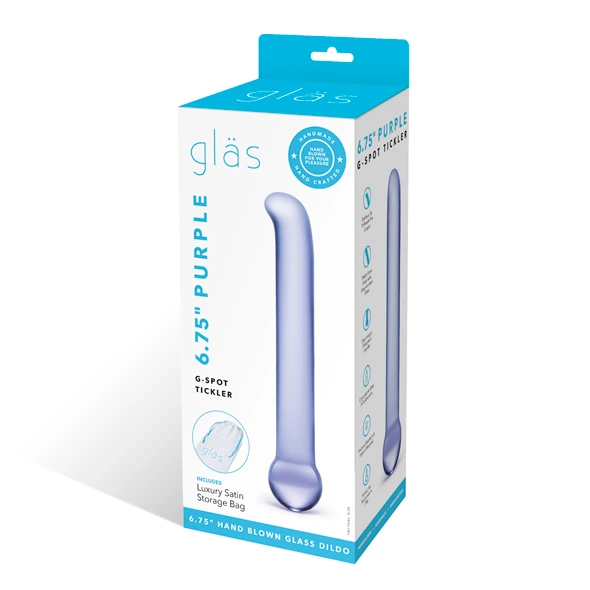 Szklane dildo Glas G-Spot Tickler, 17 cm (liliowy) 20021 zdjęcie