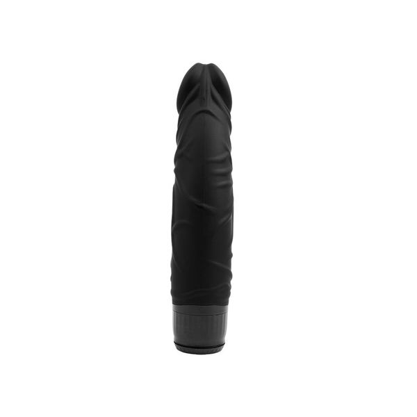 Вибратор M-Mello Thick Realistic Dildo 8", 20 см (черный) 20294 фото