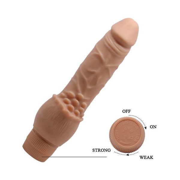 Вибратор Barbara Clark Vibrator Flesh, 19.5 см (телесный) 10969 фото