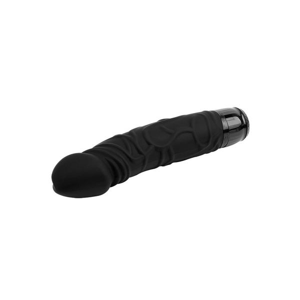 Вибратор M-Mello Thick Realistic Dildo 8", 20 см (черный) 20294 фото