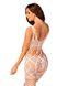 Жіночий сітчастий боді Obsessive Bodystocking G330 S/M/L (білий) 16899 фото 2