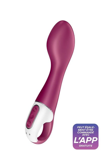 Wibrator Satisfyer Hot Spot, 21 cm (bordowy) 20274 zdjęcie