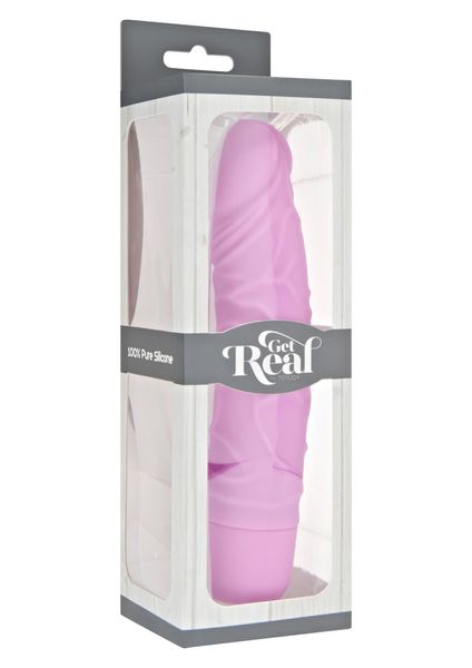 Вибратор Get Real Original Vibrator , 20 см (розовый) 4140 фото