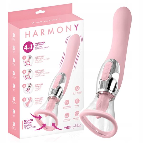 Wibrator YOBA Harmony Rose, 22,5 cm (różowy) 18307 zdjęcie