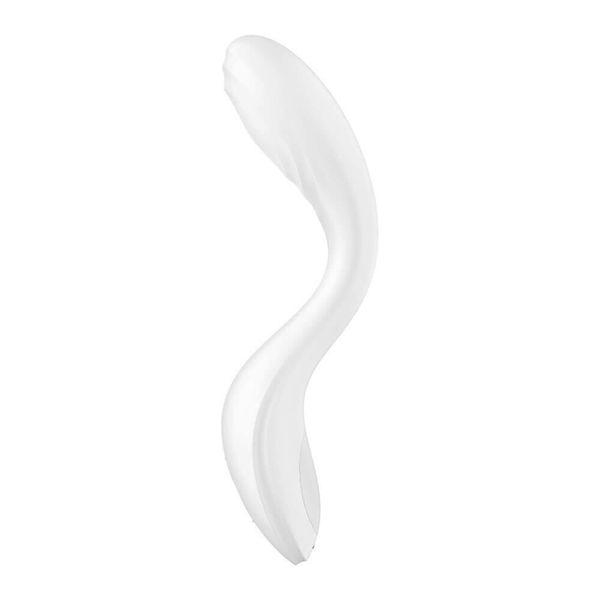 Wibrator Satisfyer Rrrolling Pleasure, 22 cm (biały) 20337 zdjęcie