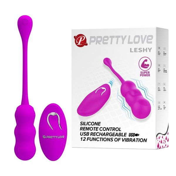 Wibrujące jajko Pretty Love Leshy, 18,6 cm (fioletowy) 11634 zdjęcie