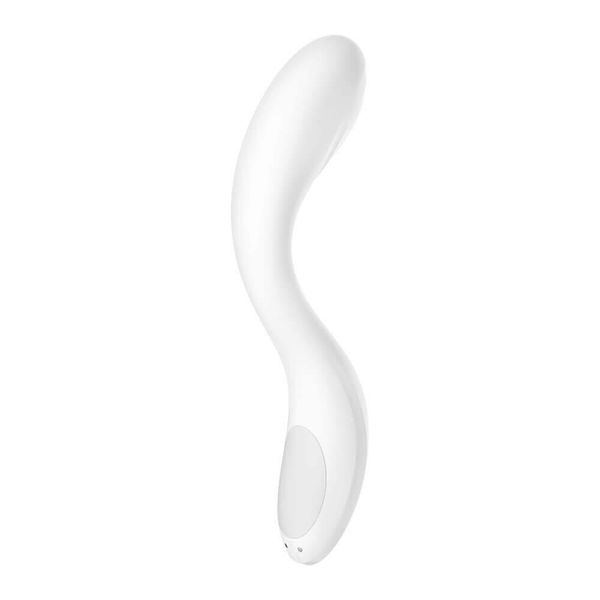 Wibrator Satisfyer Rrrolling Pleasure, 22 cm (biały) 20337 zdjęcie