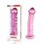 Szklane dildo LoveToy Glass Romance, 19 cm (różowy) 14298 zdjęcie