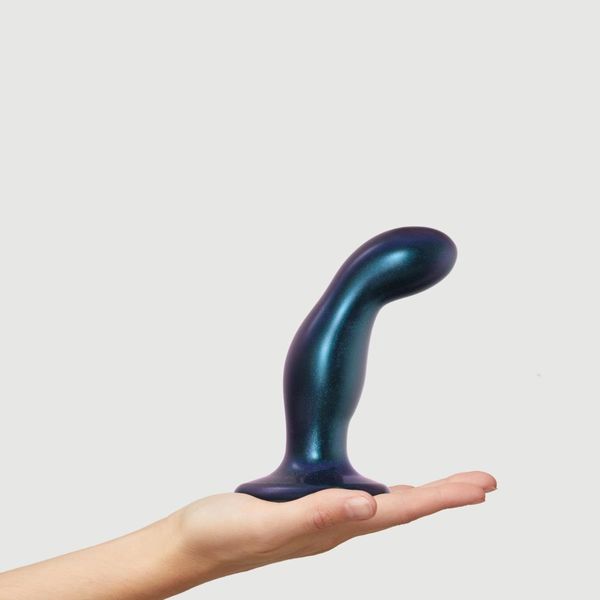 Dildo Strap-On-Me Dildo Plug Snaky M, 15.3 cm (niebieski) 16163 zdjęcie