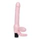 Damski strapon LyBaile Super Straples Dildo With Anal Plug, 24,8 cm (w kolorze cielistym) 21886 zdjęcie 1