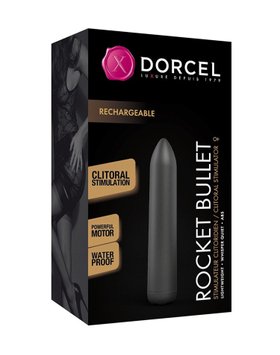 Mini wibrator Dorcel Rocket Bullet, 8,7 cm (czarny) 12825 zdjęcie