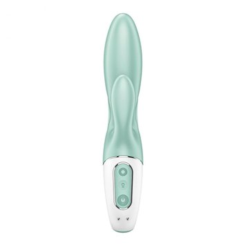 Вибратор-кролик Satisfyer Air Pump Bunny 5+, 21,5х3.6 см (мятный) 16959 фото