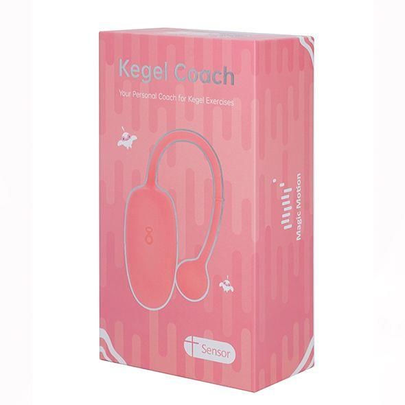 Виброяйцо Magic Motion Kegel Coach Smart Exerciser, 19 см (розовый) 12533 фото