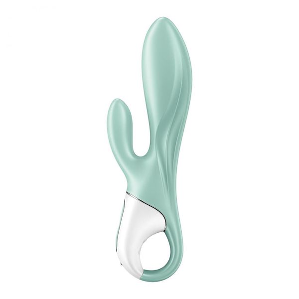 Вибратор-кролик Satisfyer Air Pump Bunny 5+, 21,5х3.6 см (мятный) 16959 фото