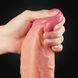 Dildo LoveToy Dual Layer, 25 cm (w kolorze cielistym) 14385 zdjęcie 3