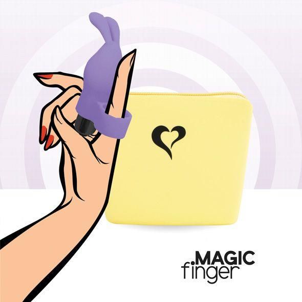 Вибратор на палец FeelzToys Magic Finger, 10 см (фиолетовый) 12645 фото