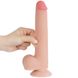 Dildo LoveToy Sliding-Skin Dual Layer Dong, 22 cm (w kolorze cielistym) 22365 zdjęcie 4