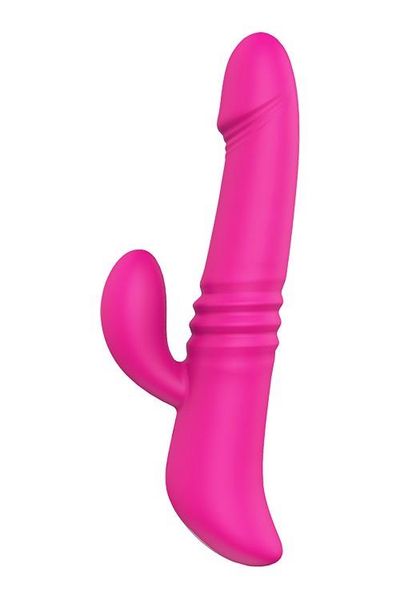 Wibrator królik Dream Toys Heating Thruster, 20 cm (fuksja) 7545 zdjęcie