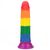 Dildo LoveToy Prider 7", 18.5 cm (tęczowy) 14378 zdjęcie