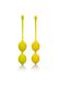 Вагинальные шарики CalExotics Kegel Training Set Lemon, 19 см (желтый) 7331 фото 1