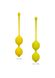 Вагинальные шарики CalExotics Kegel Training Set Lemon, 19 см (желтый) 7331 фото 4