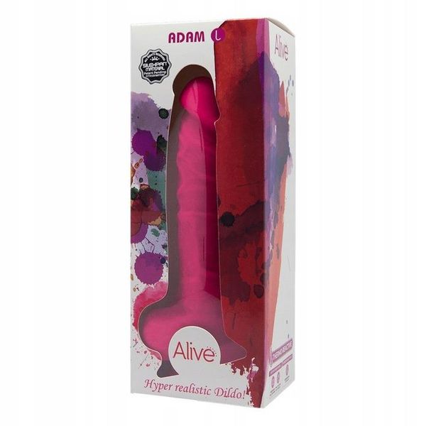 Dildo Alive Adam Pink L, 21 cm (różowy) 8879 zdjęcie