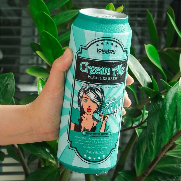 Мастурбатор LoveToy Pleasure Brew Cream Ale, 19,8 см (тілесний) 22249 фото