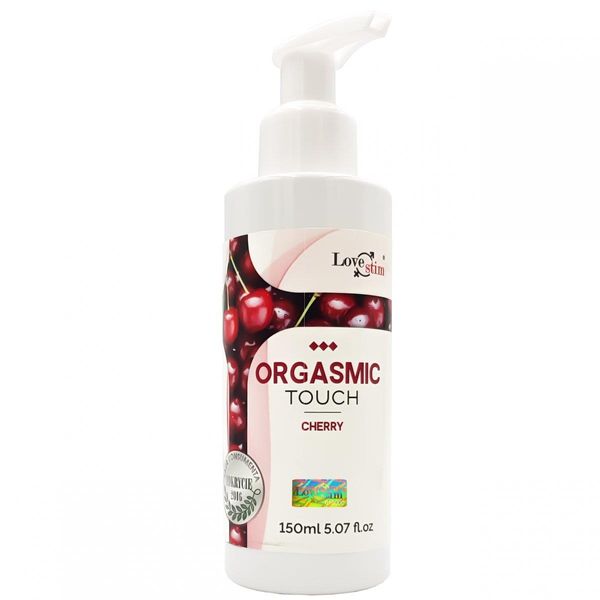 Żel do masażu LoveStim Orgasmic Touch, 150 ml (wiśnia) 13196 zdjęcie