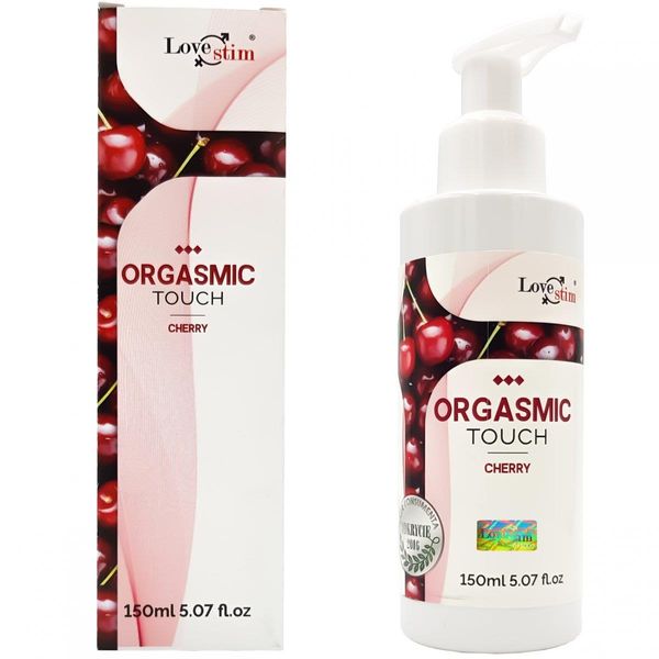 Żel do masażu LoveStim Orgasmic Touch, 150 ml (wiśnia) 13196 zdjęcie