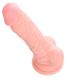 Фаллоимитатор Medical Silicone Dildo, 18 см (телесный) 6536 фото 3