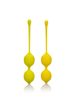 Kulki gejszy CalExotics Kegel Training Set Lemon, 19 cm (żółty) 7331 zdjęcie