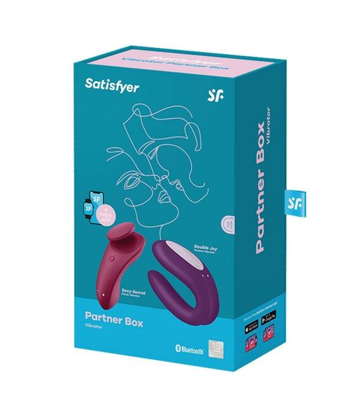 Набір секс-іграшок Satisfyer Partner Box 1, 2 шт (мульти) 13561 фото