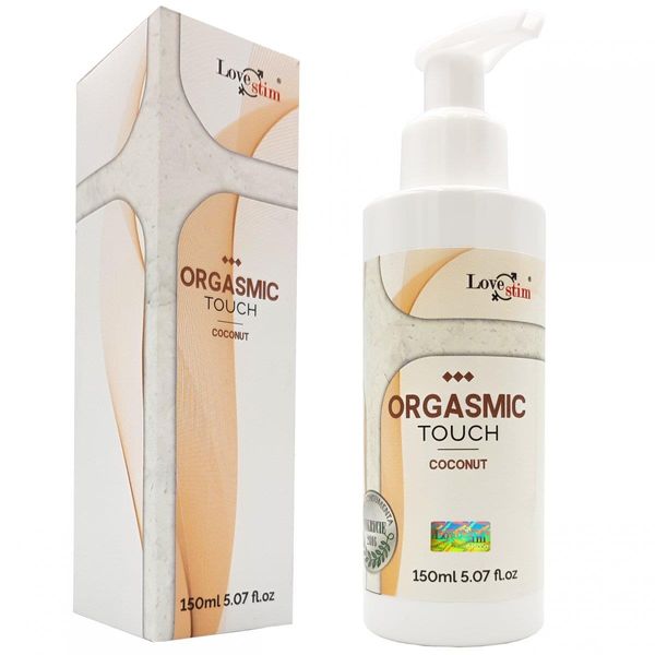 Żel do masażu LoveStim Orgasmic Touch, 150 ml (kokos) 13197 zdjęcie