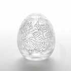 Мастурбатор-яйцо Tenga Keith Haring Party Egg, 7 см (белый) 19723 фото