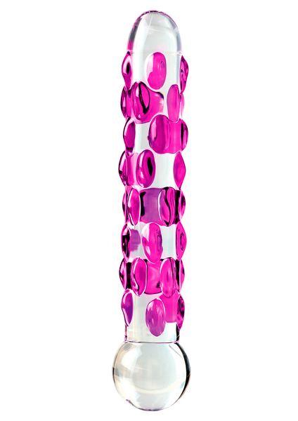 Dildo Pipedream Icicles No 7, 17,8 cm (fioletowy) 4095 zdjęcie