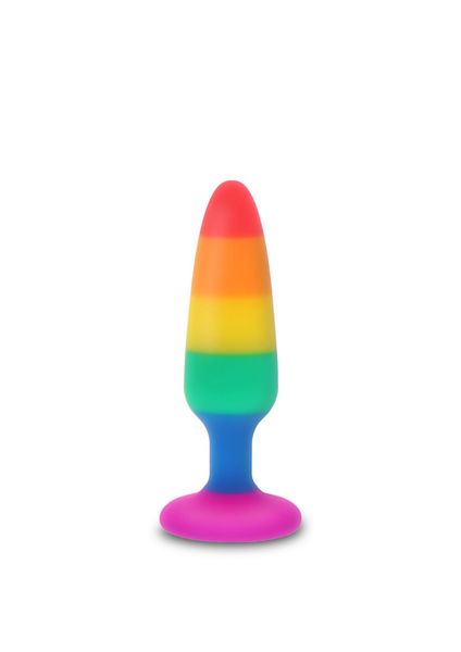 Korek analny Toy Joy Medium Twink Plug, 11 cm (tęcza) 16591 zdjęcie