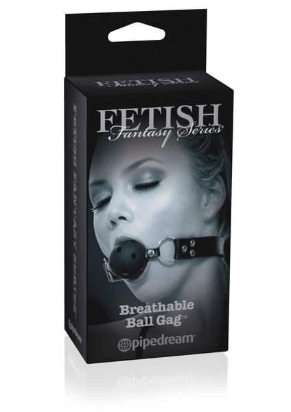 Кляп Fetish Fantasy Limited Edition - Breathable Ball Gag (чорний) 4127 фото