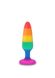 Korek analny Toy Joy Medium Twink Plug, 11 cm (tęcza) 16591 zdjęcie 1