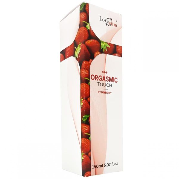 Żel do masażu LoveStim Orgasmic Touch, 150 ml (truskawka) 13198 zdjęcie