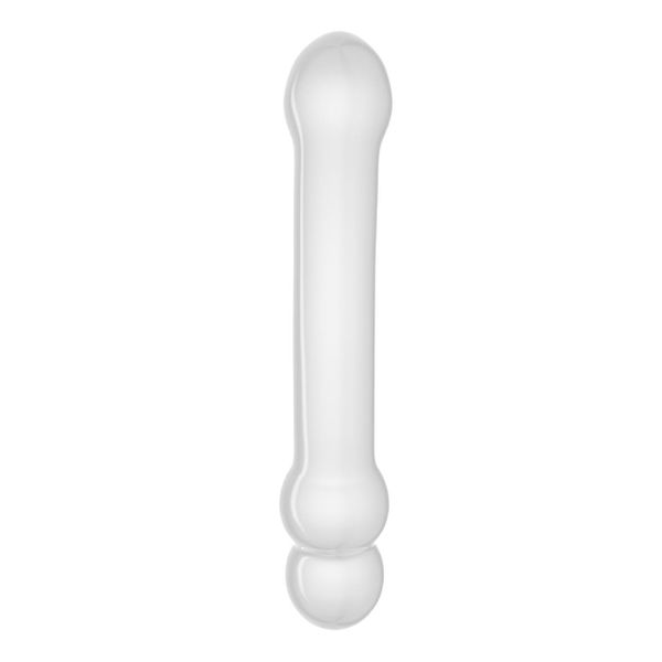 Szklane dildo LoveToys Glass Romance, 19 cm (przezroczysty) 14302 zdjęcie