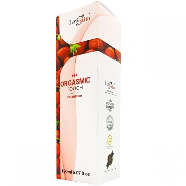 Żel do masażu LoveStim Orgasmic Touch, 150 ml (truskawka) 13198 zdjęcie