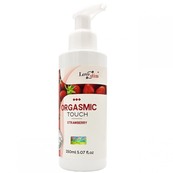 Żel do masażu LoveStim Orgasmic Touch, 150 ml (truskawka) 13198 zdjęcie