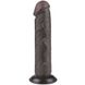 Dildo z przyssawką Lovetoy Sliding-skin Dong, 20 cm (czarny) 23371 zdjęcie 1