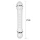 Szklane dildo LoveToys Glass Romance, 19 cm (przezroczysty) 14302 zdjęcie 5