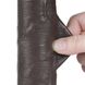 Dildo z przyssawką Lovetoy Sliding-skin Dong, 20 cm (czarny) 23371 zdjęcie 8